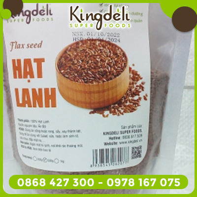 Hạt lanh - Kingdeli Super Foods - Công Ty TNHH Kingdeli Super Foods
